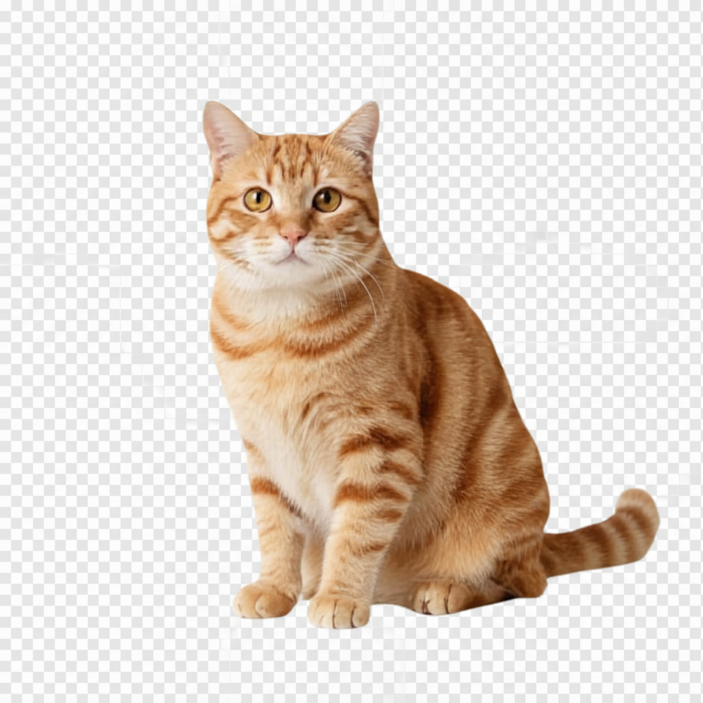 Pet Photography — fur detail preserved - transparent background